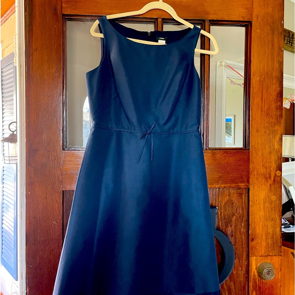 J Crew size 6 navy dress